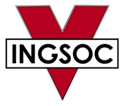 INGSOC Orwellian logo